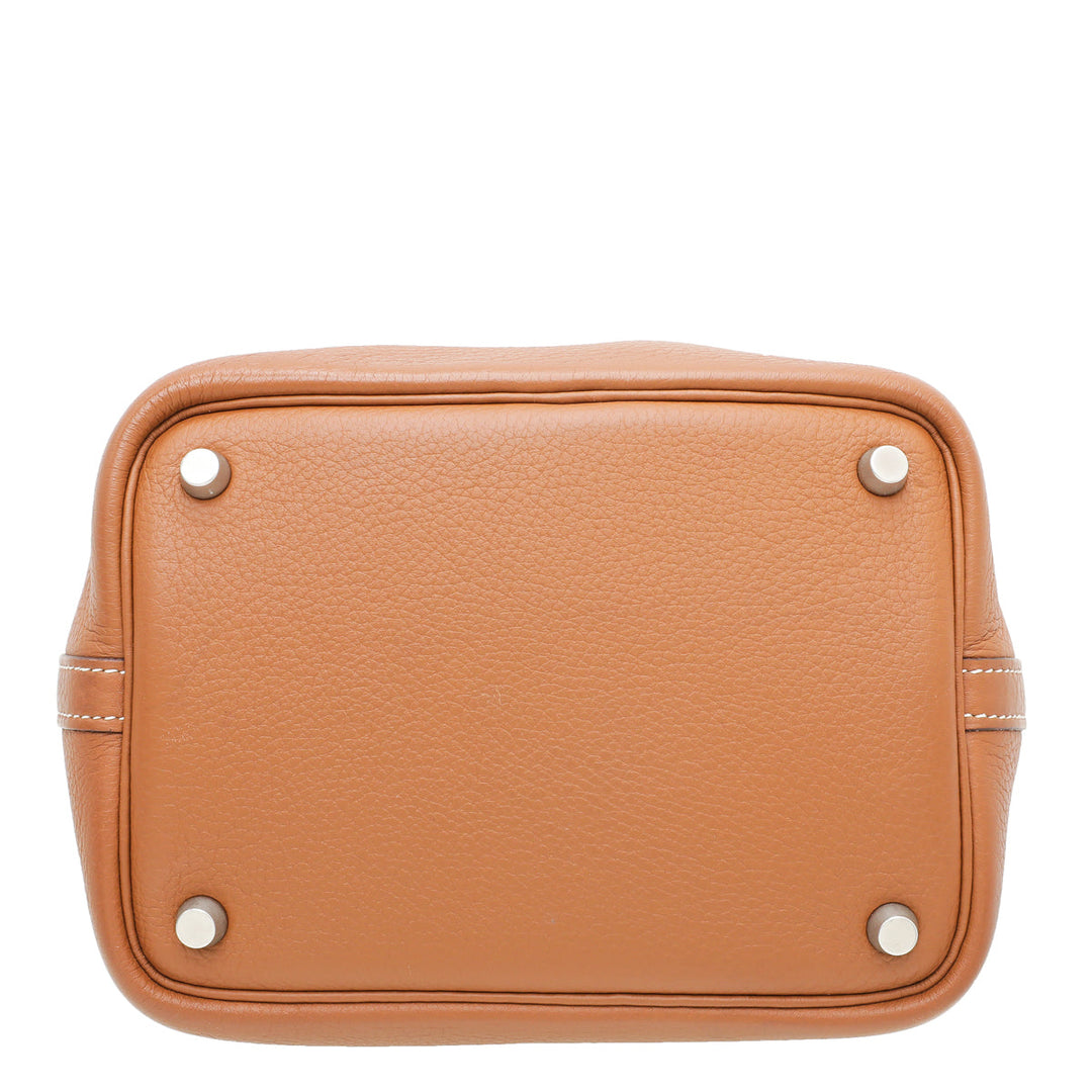 Hermes Gold Picotin 18 Bag