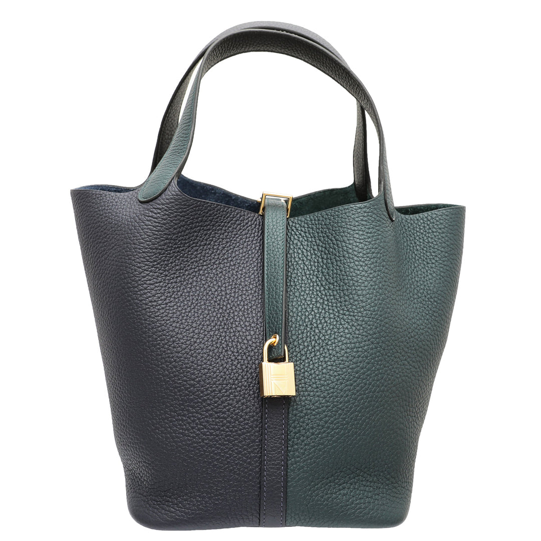 Hermes Bicolor Picotin 22 Bag