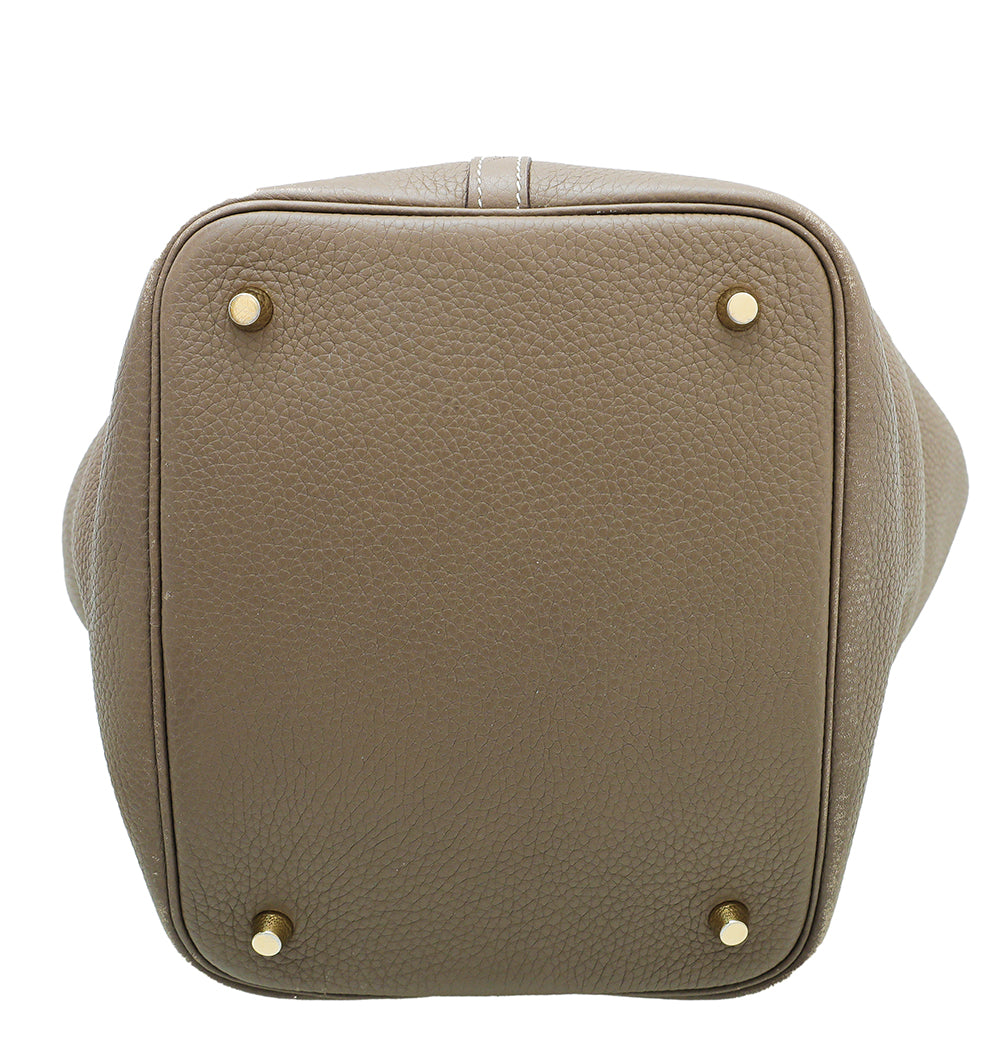 Hermes Etoupe Picotin 22 Bag