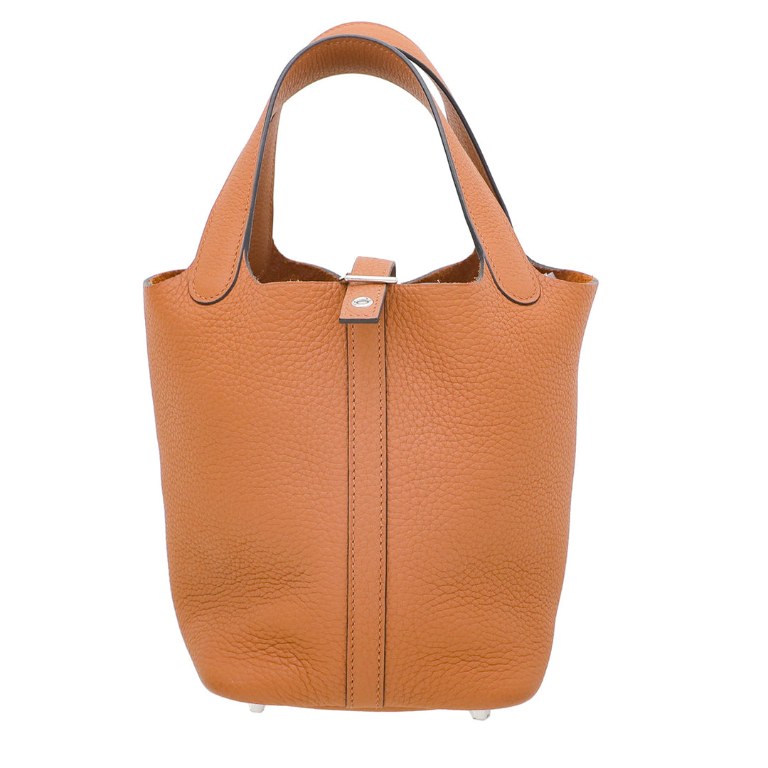 Hermes Cuivre Picotin Lock 18 Bag