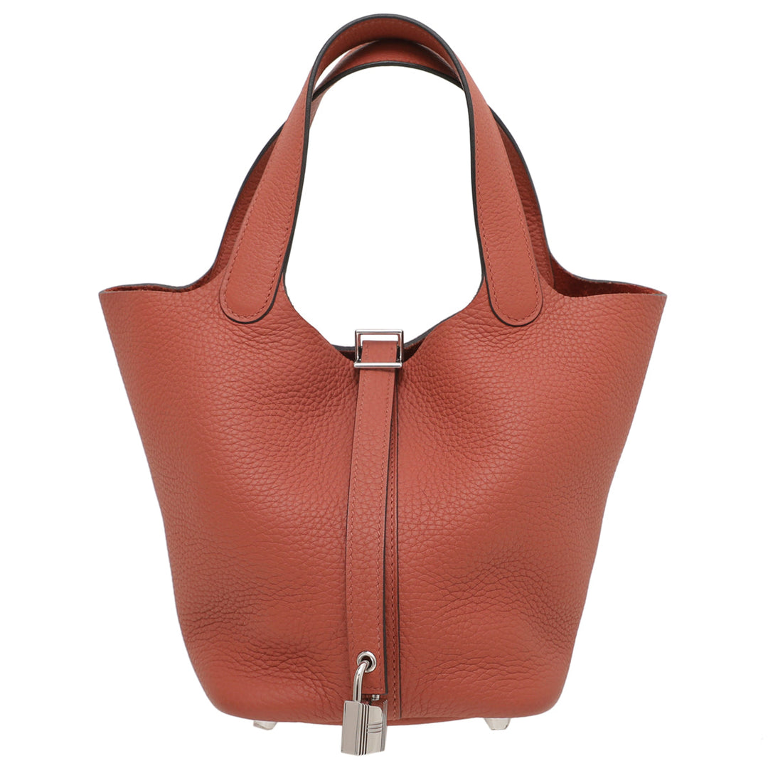Hermes Cuivre Picotin Lock 18 Bag