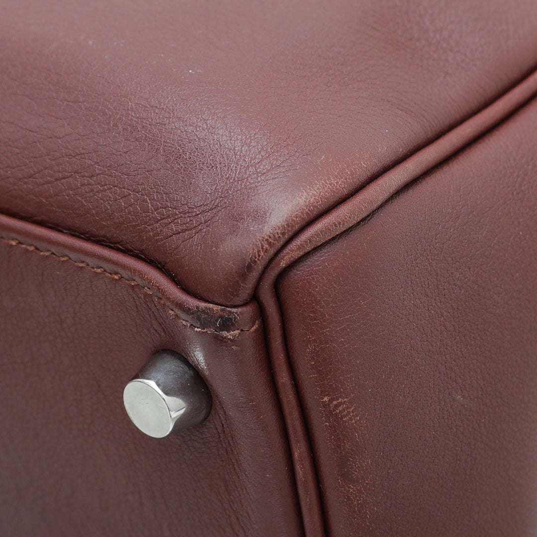 Hermes Prune Retourne Kelly 32 Bag