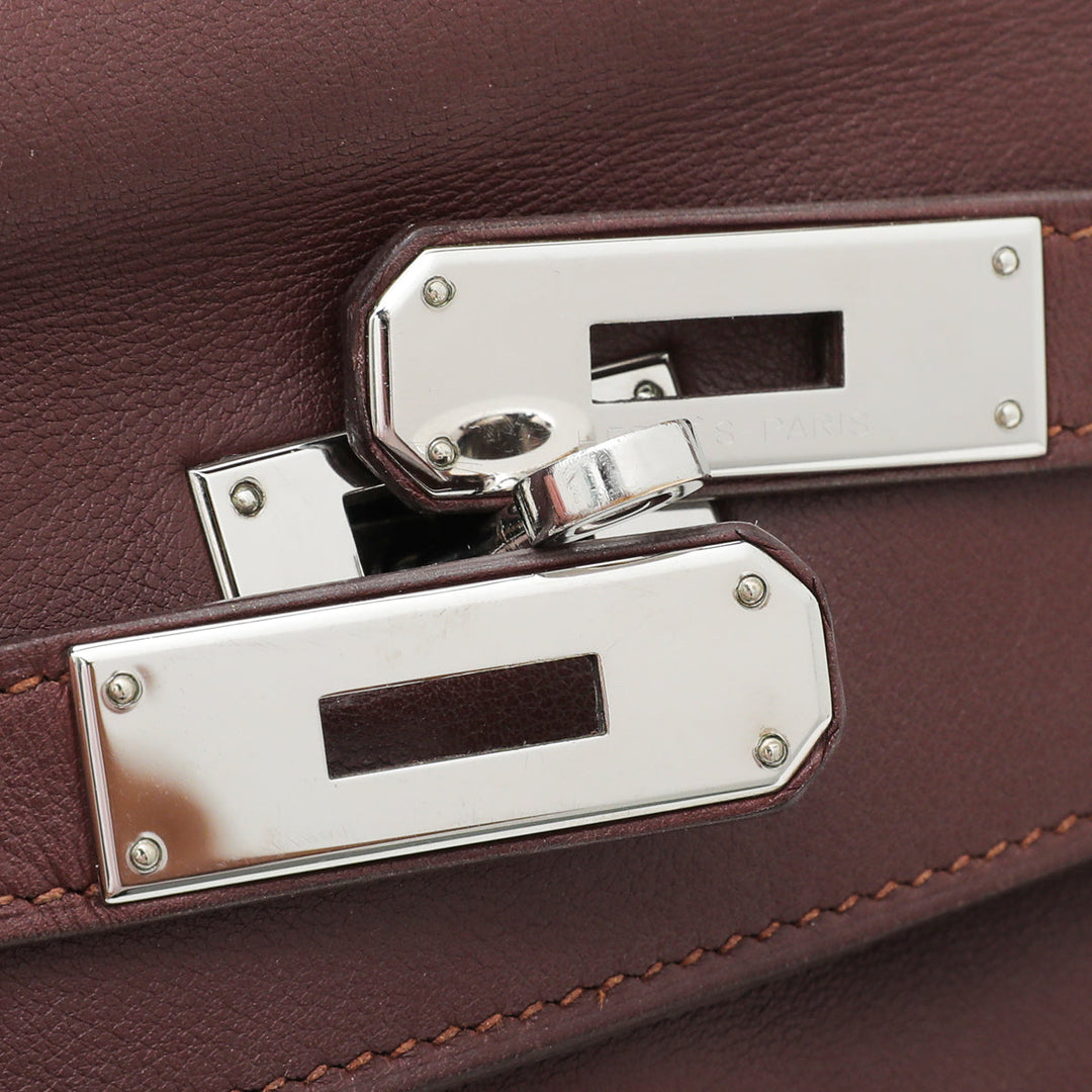 Hermes Prune Retourne Kelly 32 Bag