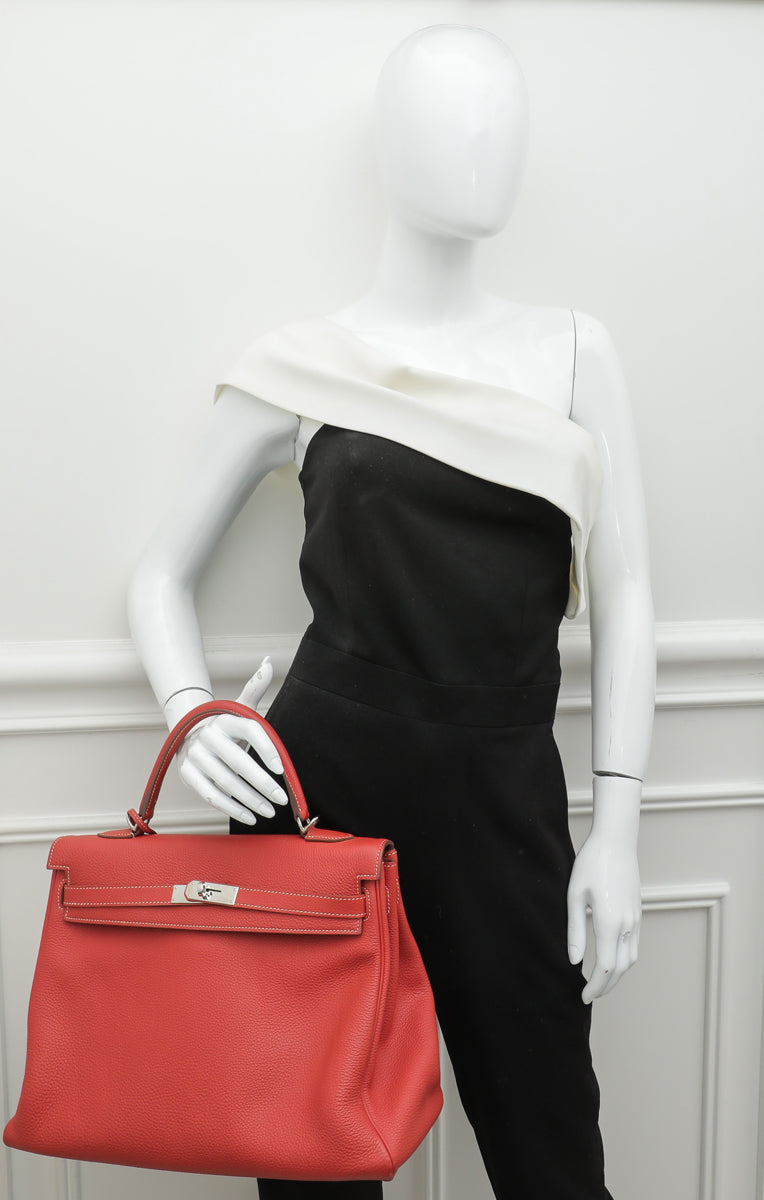 Hermes Sanguine Retourne Kelly 35 Bag
