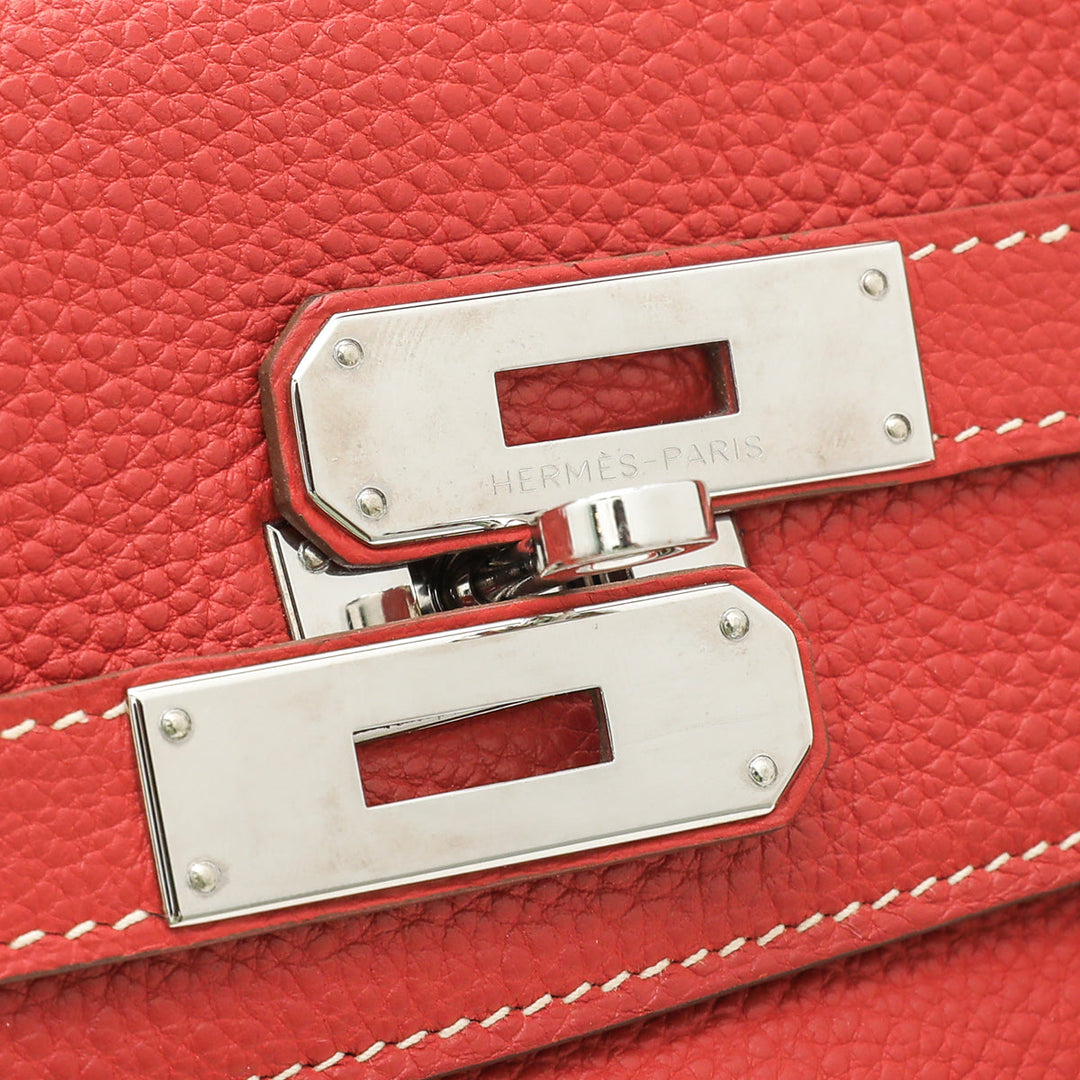 Hermes Sanguine Retourne Kelly 35 Bag