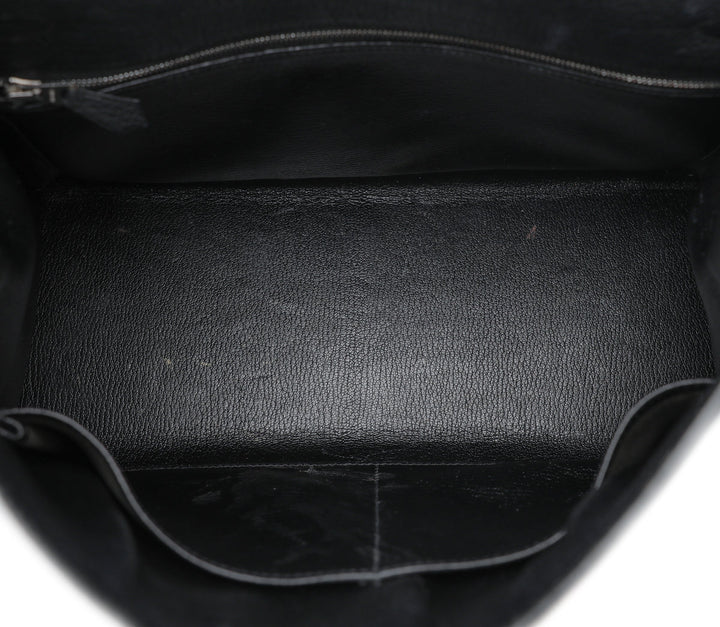 Hermes Noir Sellier kelly 32 Bag W- Shooting Star