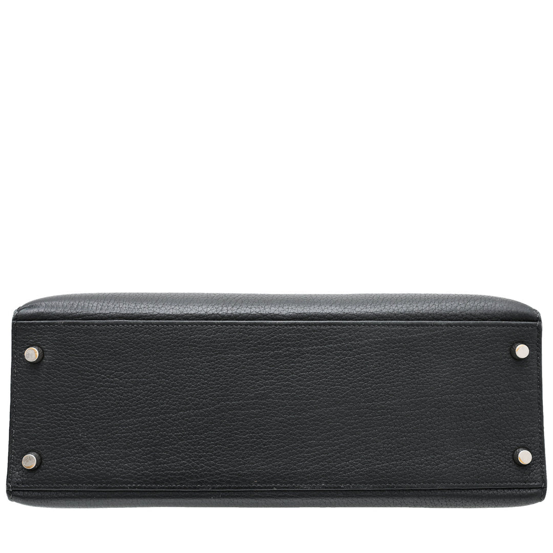 Hermes Noir Sellier kelly 32 Bag W- Shooting Star