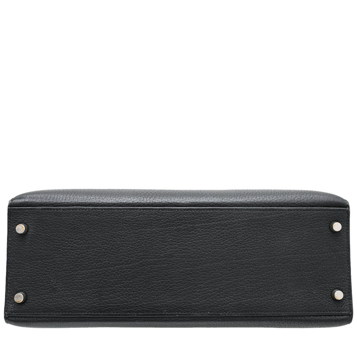 Hermes Noir Sellier kelly 32 Bag W- Shooting Star