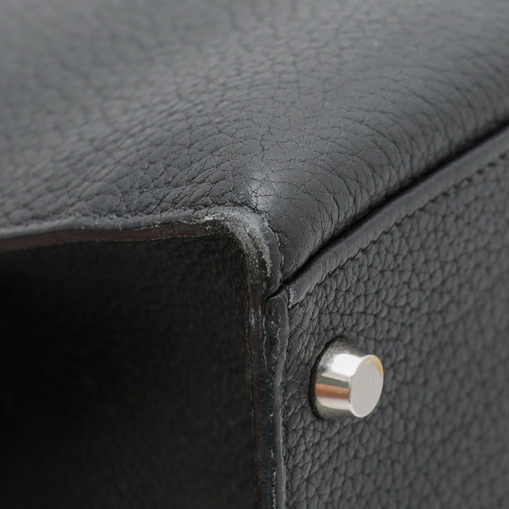 Hermes Noir Sellier kelly 32 Bag W- Shooting Star
