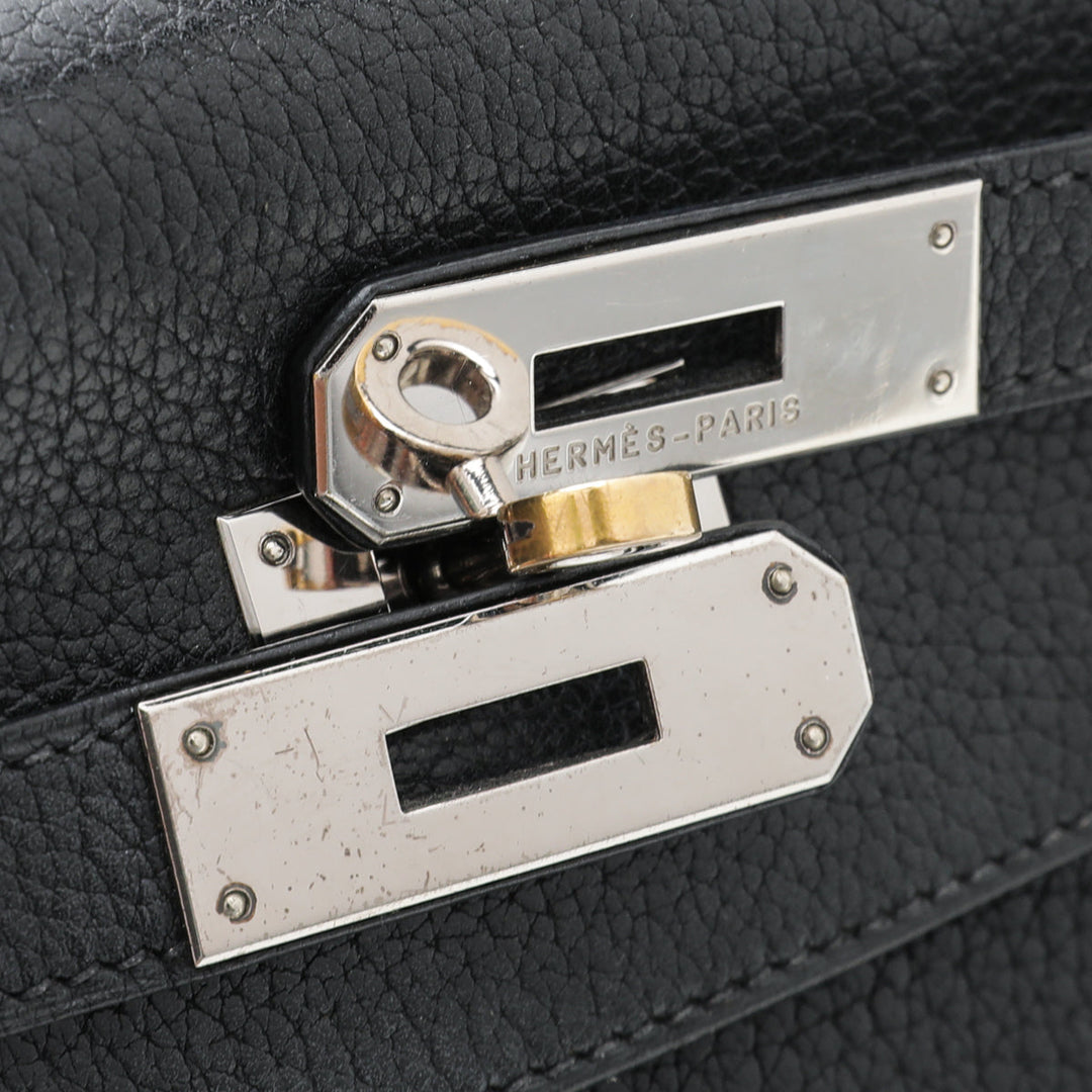 Hermes Noir Sellier kelly 32 Bag W- Shooting Star
