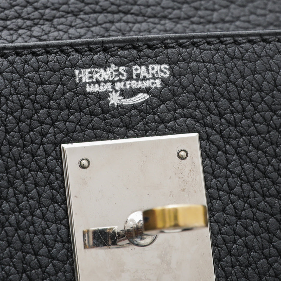 Top quality Hermes Noir Sellier kelly 32 Bag W- Shooting Star