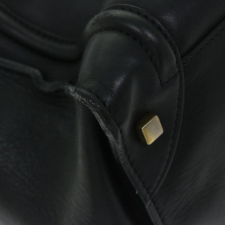 Celine Luggage Phantom Tote Bag Leather Black  hk1138
