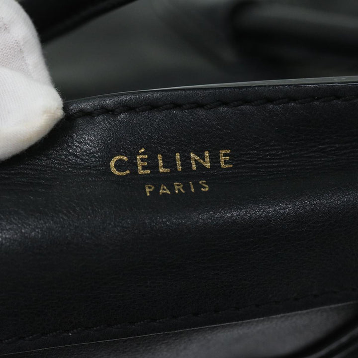 Celine Luggage Phantom Tote Bag Leather Black  hk1138