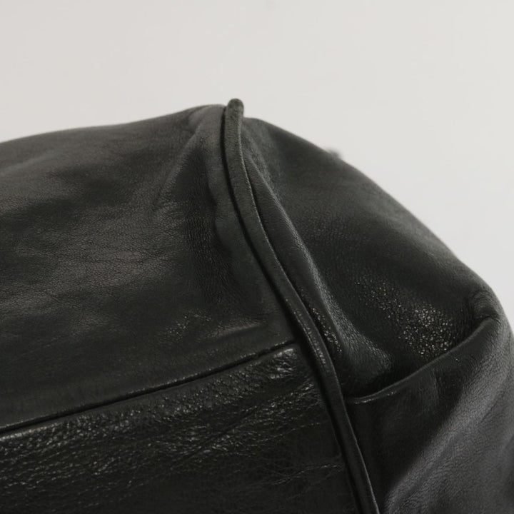 Chloe Etel Hand Bag Leather 2way Black hk1154