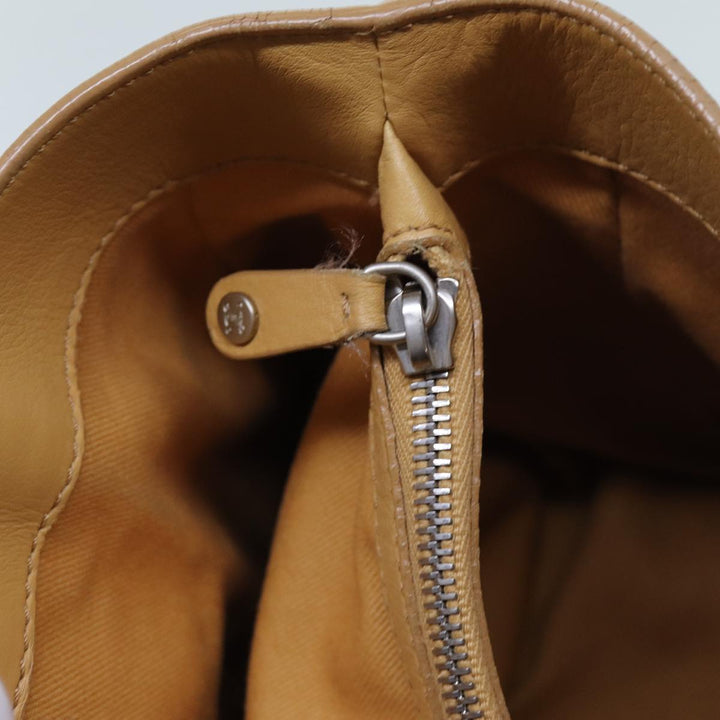 Celine Boogie Hand Bag Leather Beige  hk1218