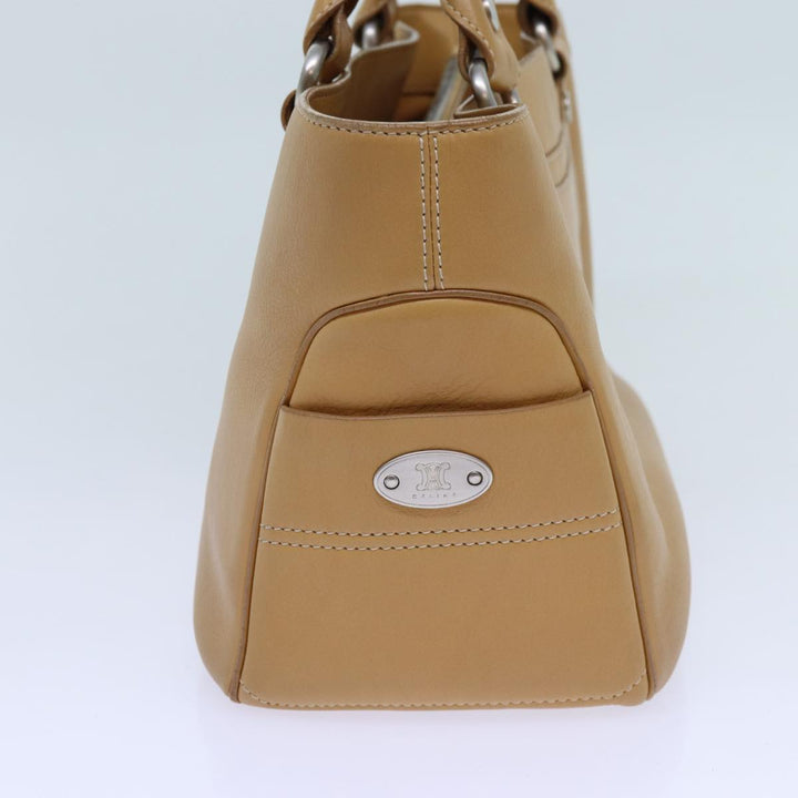 Celine Boogie Hand Bag Leather Beige  hk1218