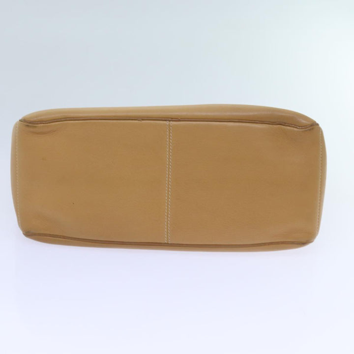 Celine Boogie Hand Bag Leather Beige  hk1218