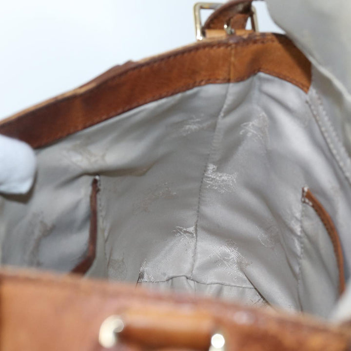 Celine Shoulder Bag Leather Brown  hk1239