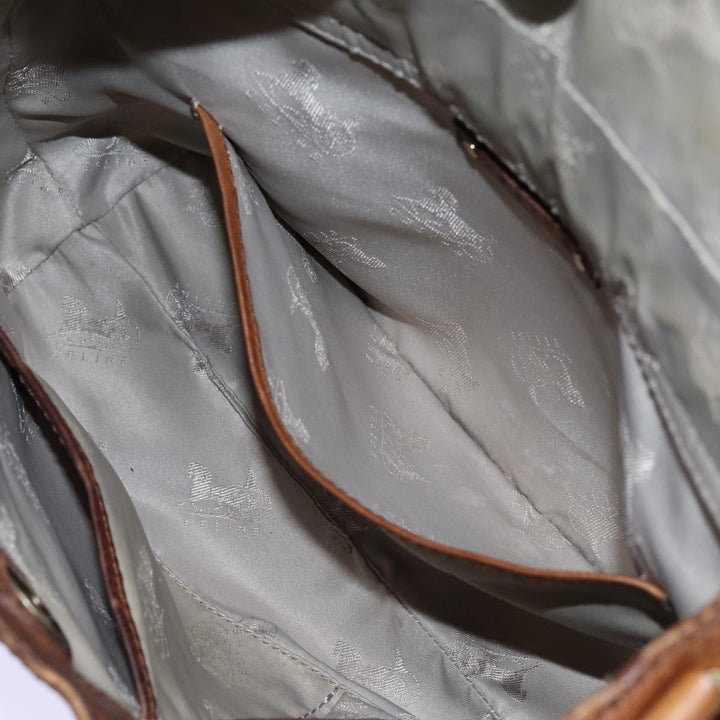 Celine Shoulder Bag Leather Brown  hk1239
