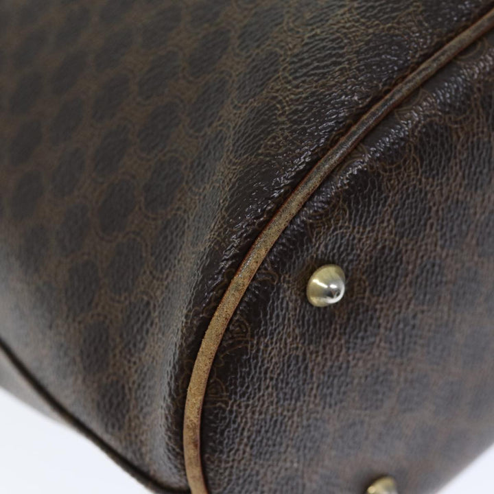 Celine Macadam Canvas Tote Bag PVC Brown Auth hk1312