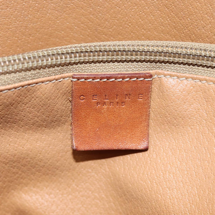 Celine Macadam Canvas Tote Bag PVC Brown Auth hk1312
