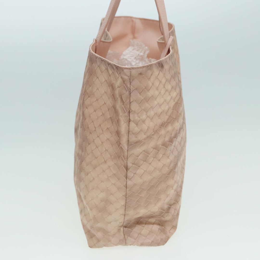 Bottega veneta Tote Bag Nylon Pink Auth hk1382