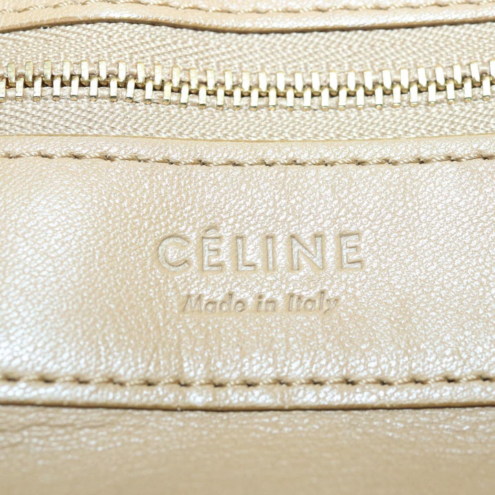 Celine Horizontalkava Tote Bag Leather Blue Auth hk1542