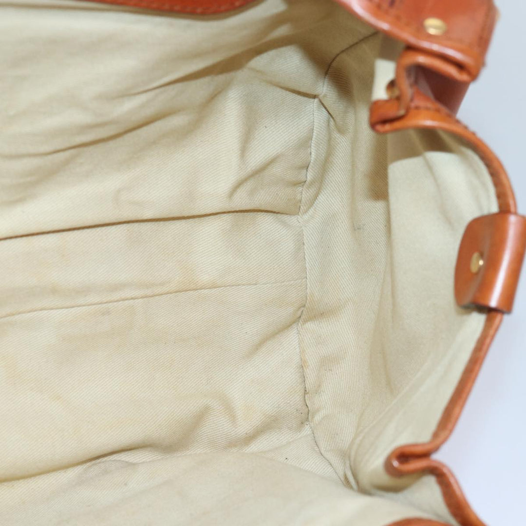 Chloe Kerala Hand Bag Leather Brown Gold hk1581