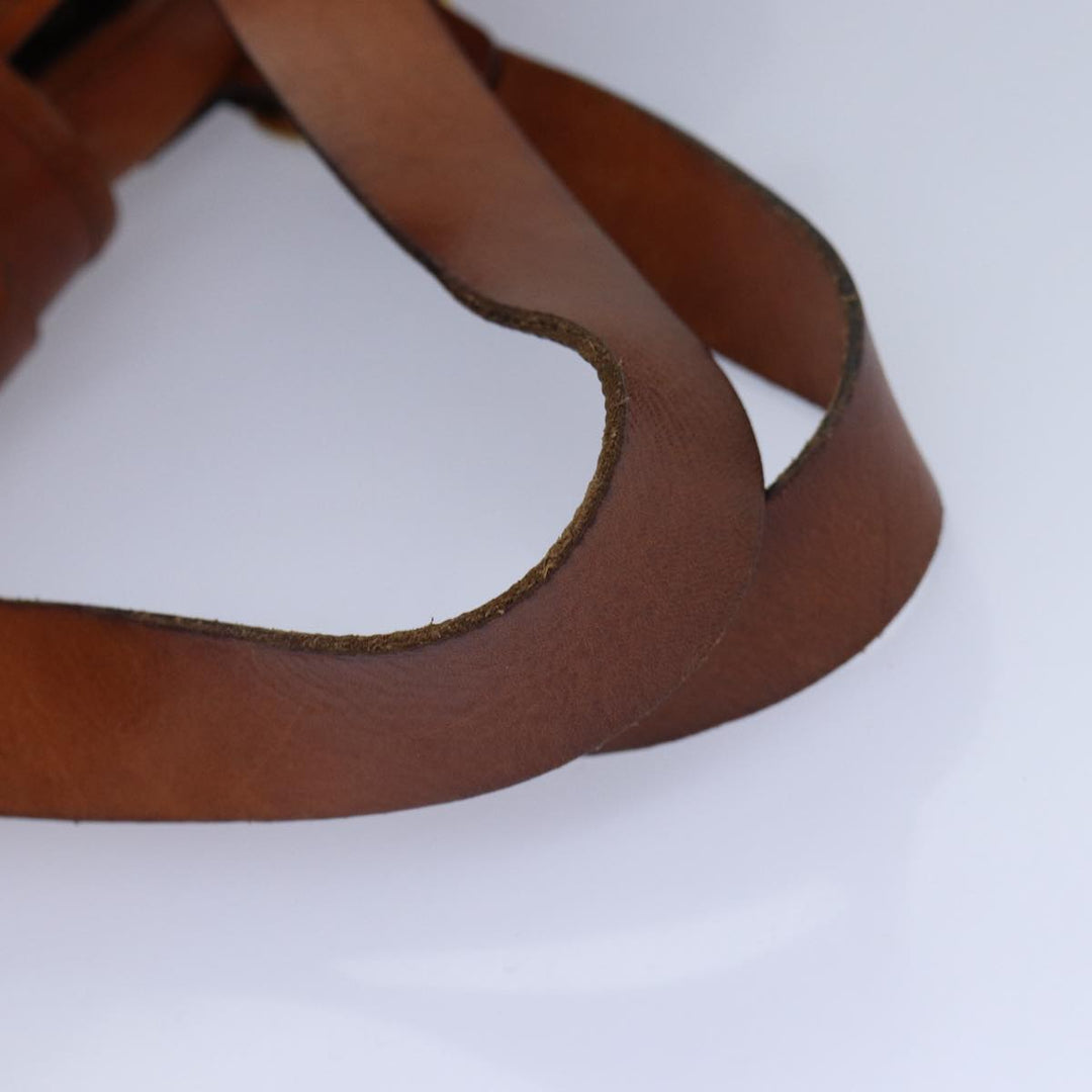 Chloe Kerala Hand Bag Leather Brown Gold hk1581