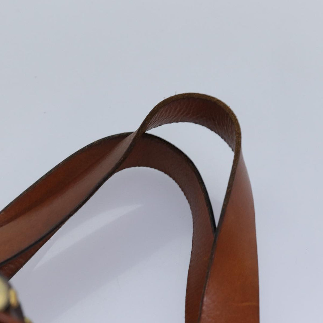 Chloe Kerala Hand Bag Leather Brown Gold hk1581