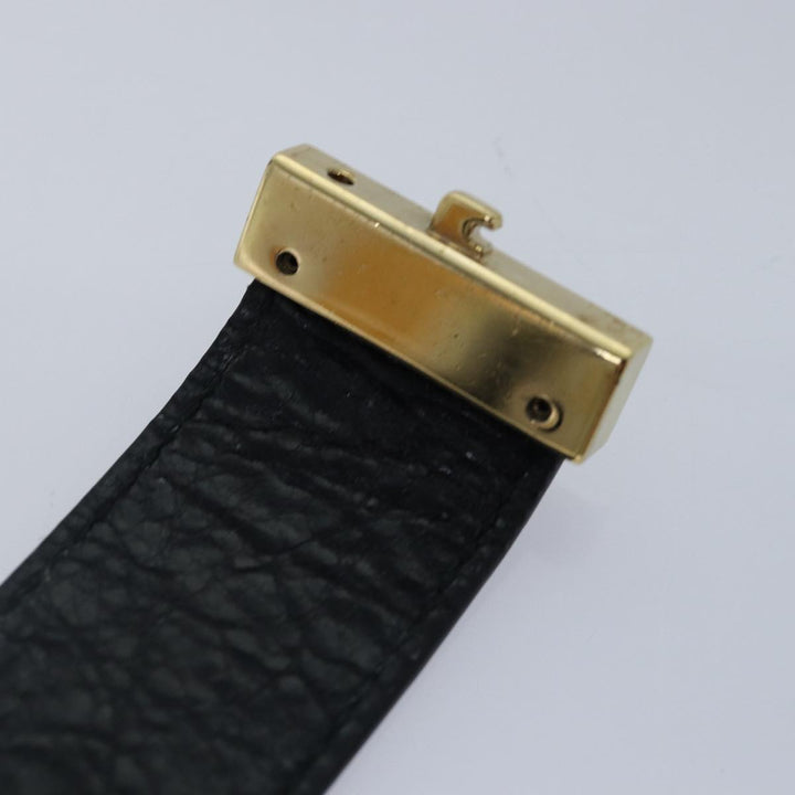 Top Quality Balenciaga Bangle Bracelet Leather Black 466597 Auth hk1591