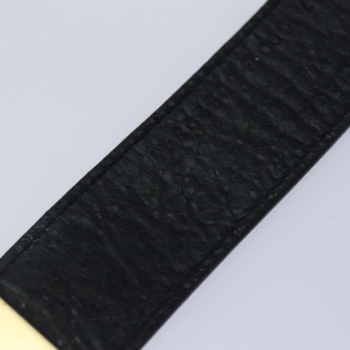 Top Quality Balenciaga Bangle Bracelet Leather Black 466597 Auth hk1591