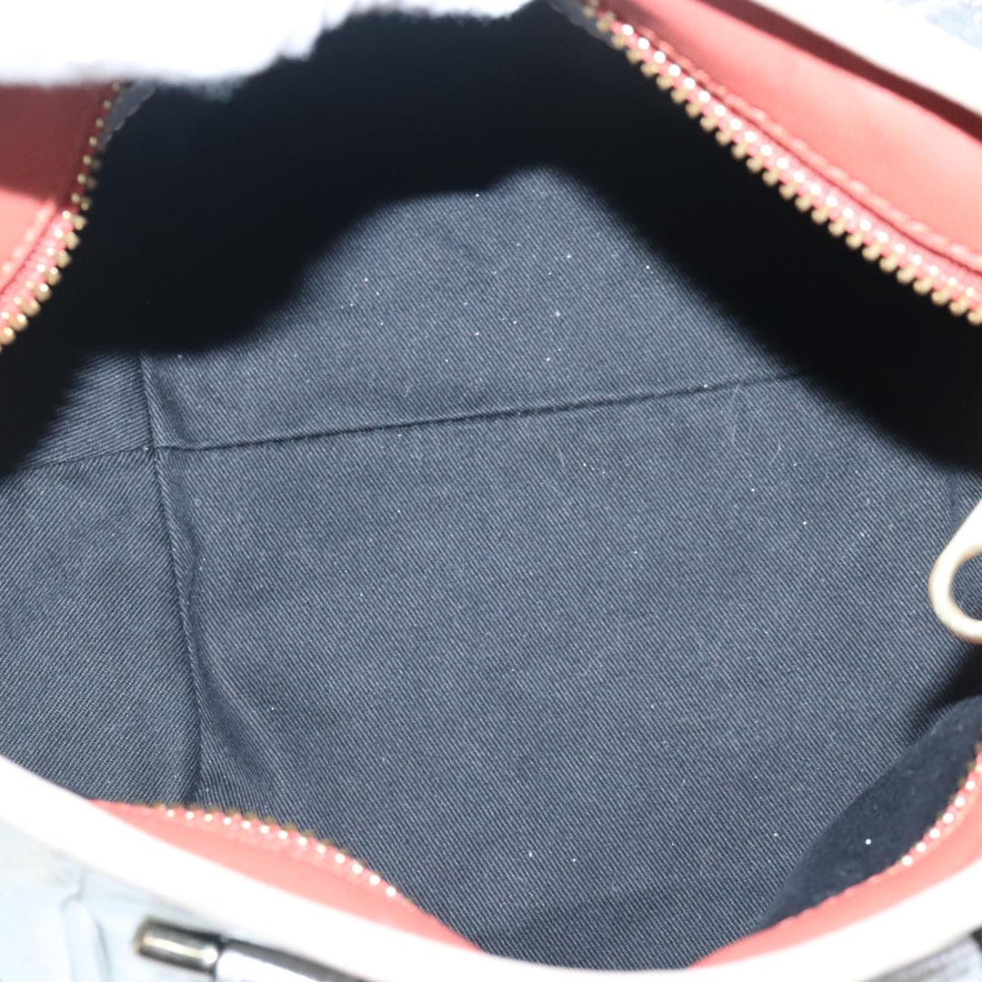 Chloe Etel Hand Bag Leather 2way Silver hk1743