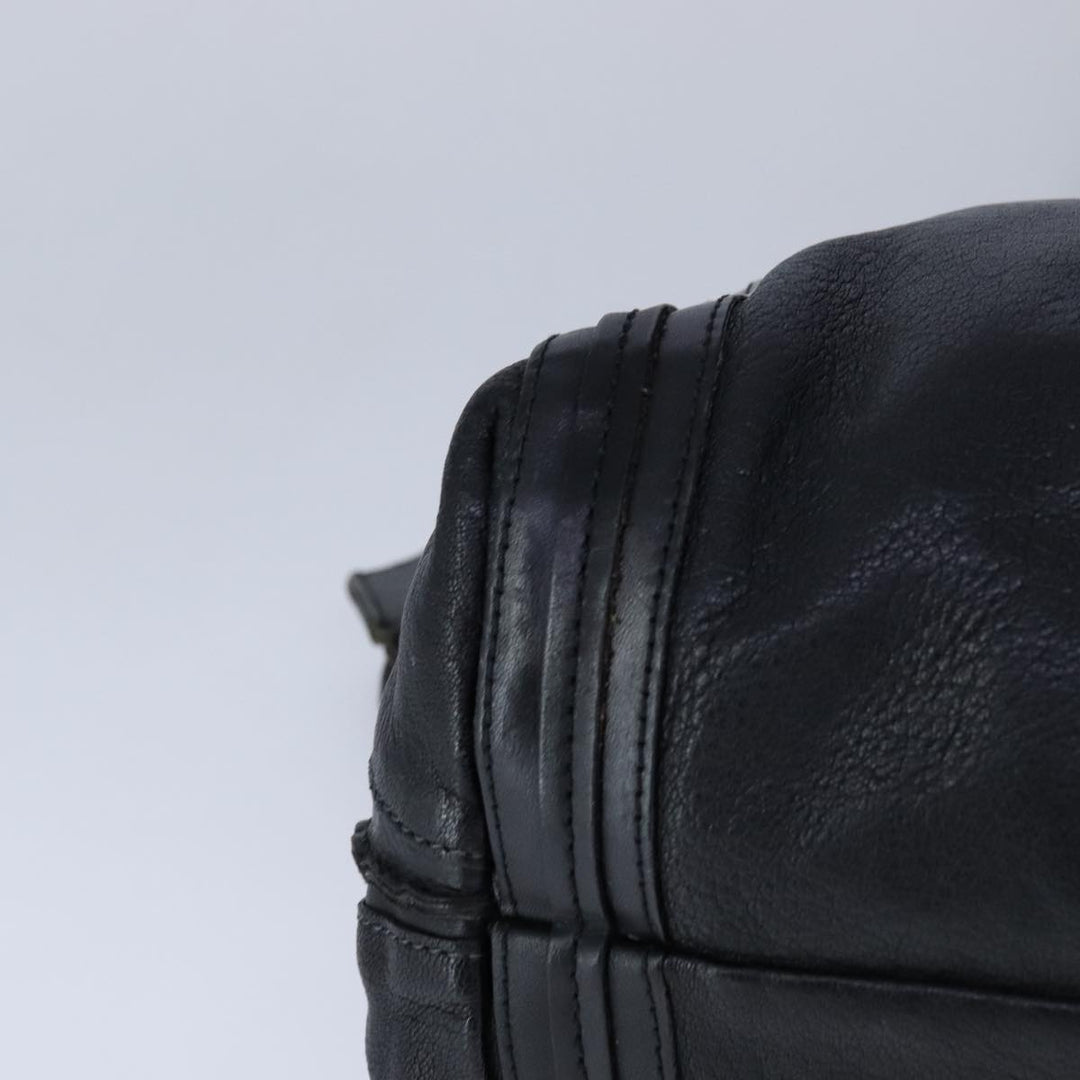 Chloe Alison Tote Bag Leather Gold Black hk1874
