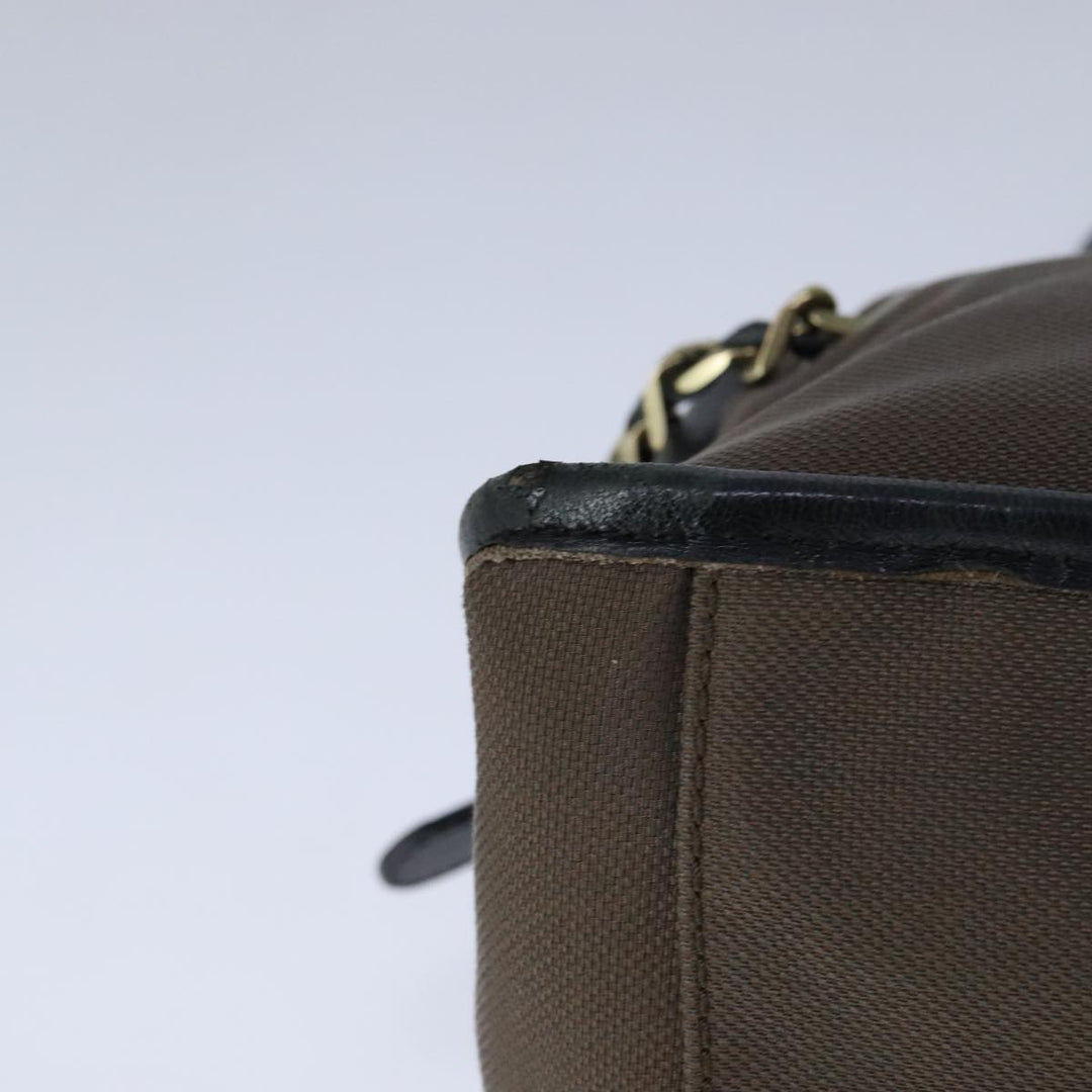 Chloe Harley Shoulder Bag Canvas Brown hk1877