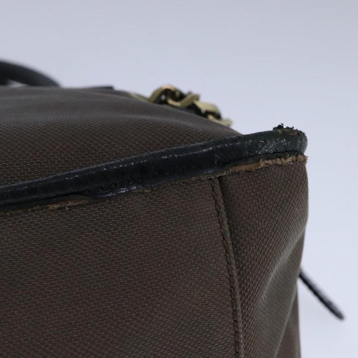 Chloe Harley Shoulder Bag Canvas Brown hk1877