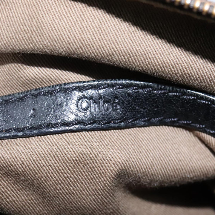 Chloe Harley Shoulder Bag Canvas Brown hk1877
