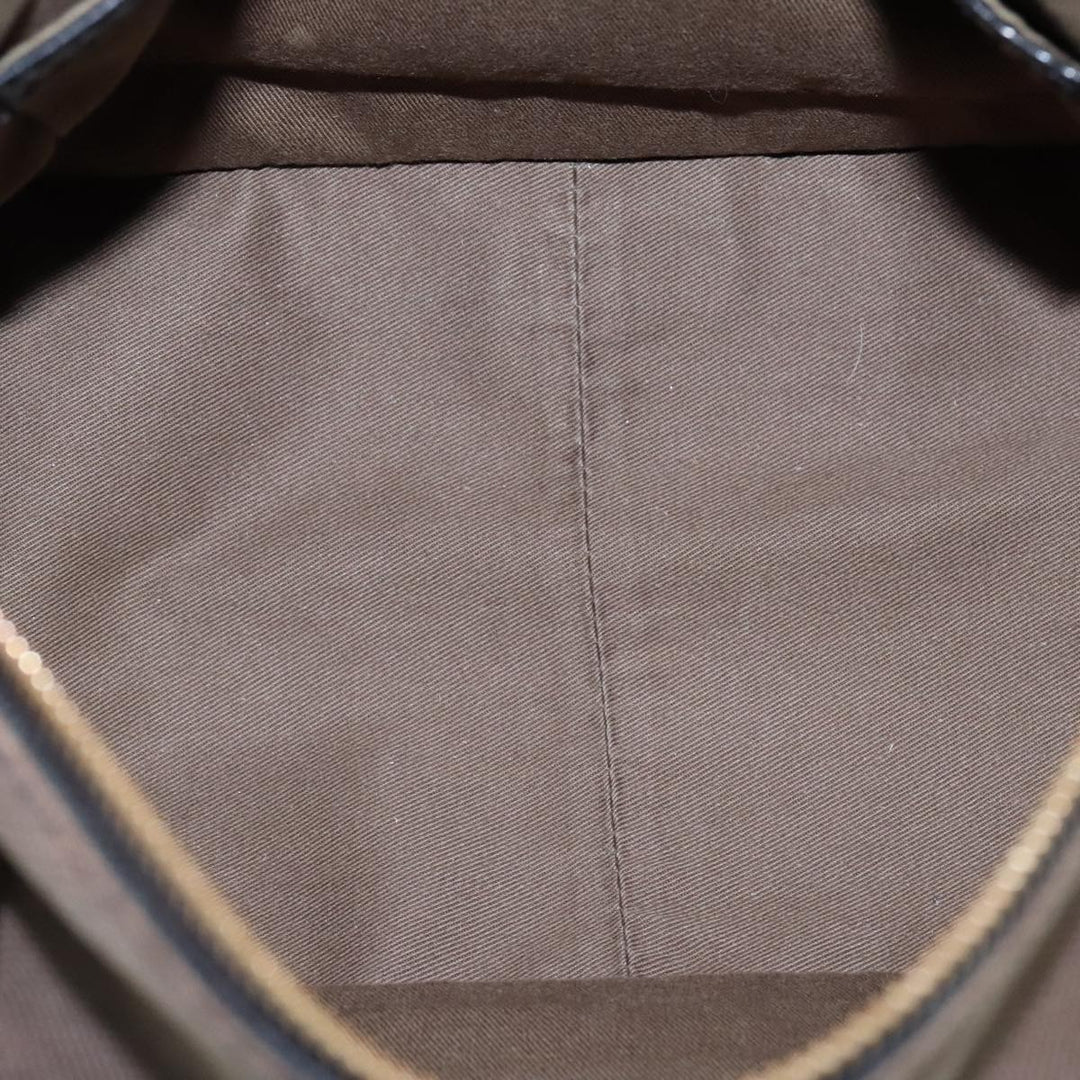 Chloe Harley Shoulder Bag Canvas Brown hk1877