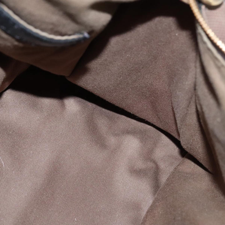 Chloe Harley Shoulder Bag Canvas Brown hk1877