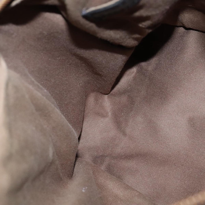 Chloe Harley Shoulder Bag Canvas Brown hk1877