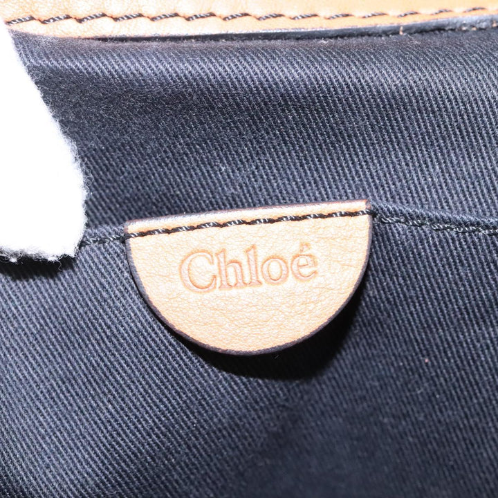 Chloe Shoulder Bag Leather Brown hk2103