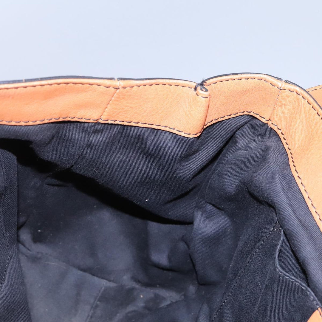 Chloe Shoulder Bag Leather Brown hk2103
