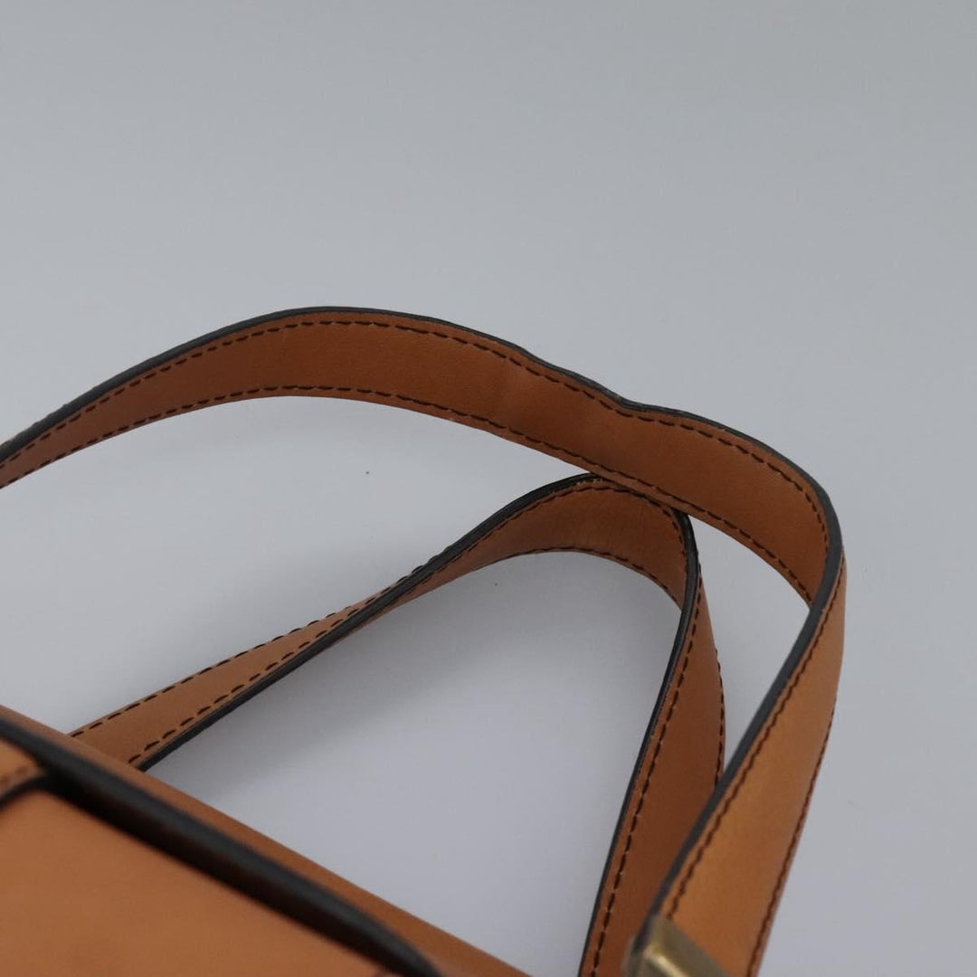 Chloe Shoulder Bag Leather Brown hk2103