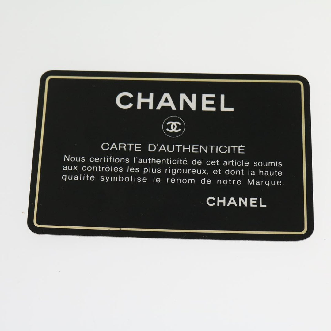 Top Quality Chanel Hand Bag Lamb Skin Blue CC Auth hk455A