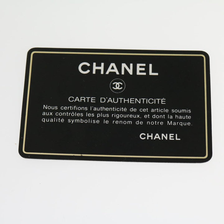 Top Quality Chanel Hand Bag Lamb Skin Blue CC Auth hk455A