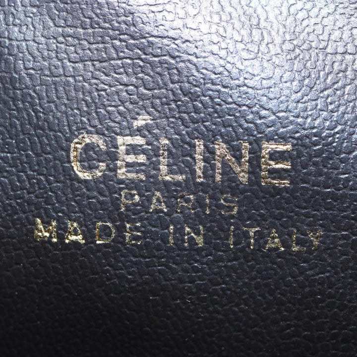 Celine C Macadam Canvas Clutch Bag Brown Auth hk918
