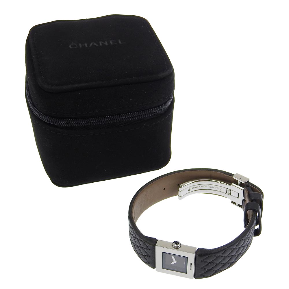 Top Quality Chanel Matelasse Quartz Watch Stainless Steel/Leather