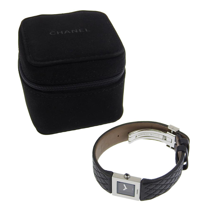 Top Quality Chanel Matelasse Quartz Watch Stainless Steel/Leather
