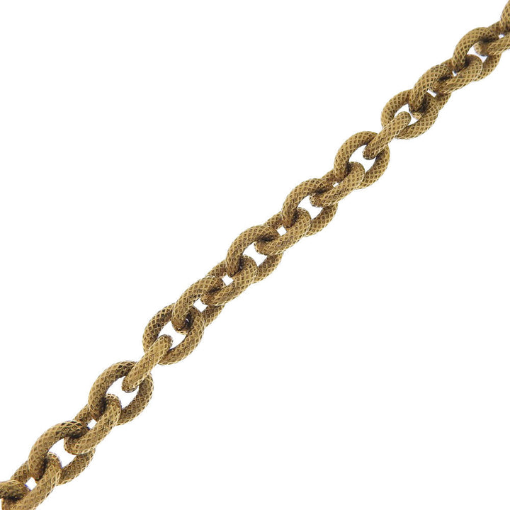 Top Quality Chanel Coco Mark Necklace Gold Plated Glass