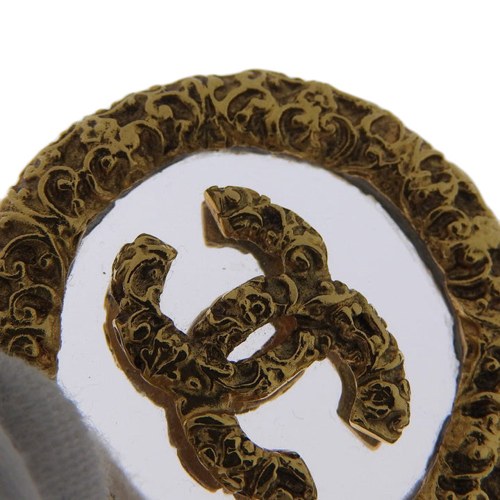 Top Quality Chanel Coco Mark Necklace Gold Plated Glass